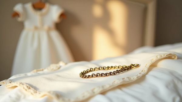 Pourquoi une gourmette bébé est le choix idéal pour un baptême